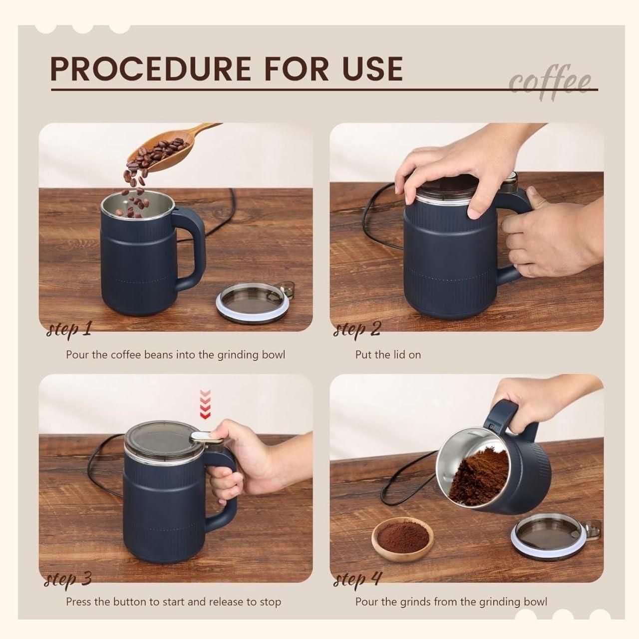 Stainless Steel Portable Grinder